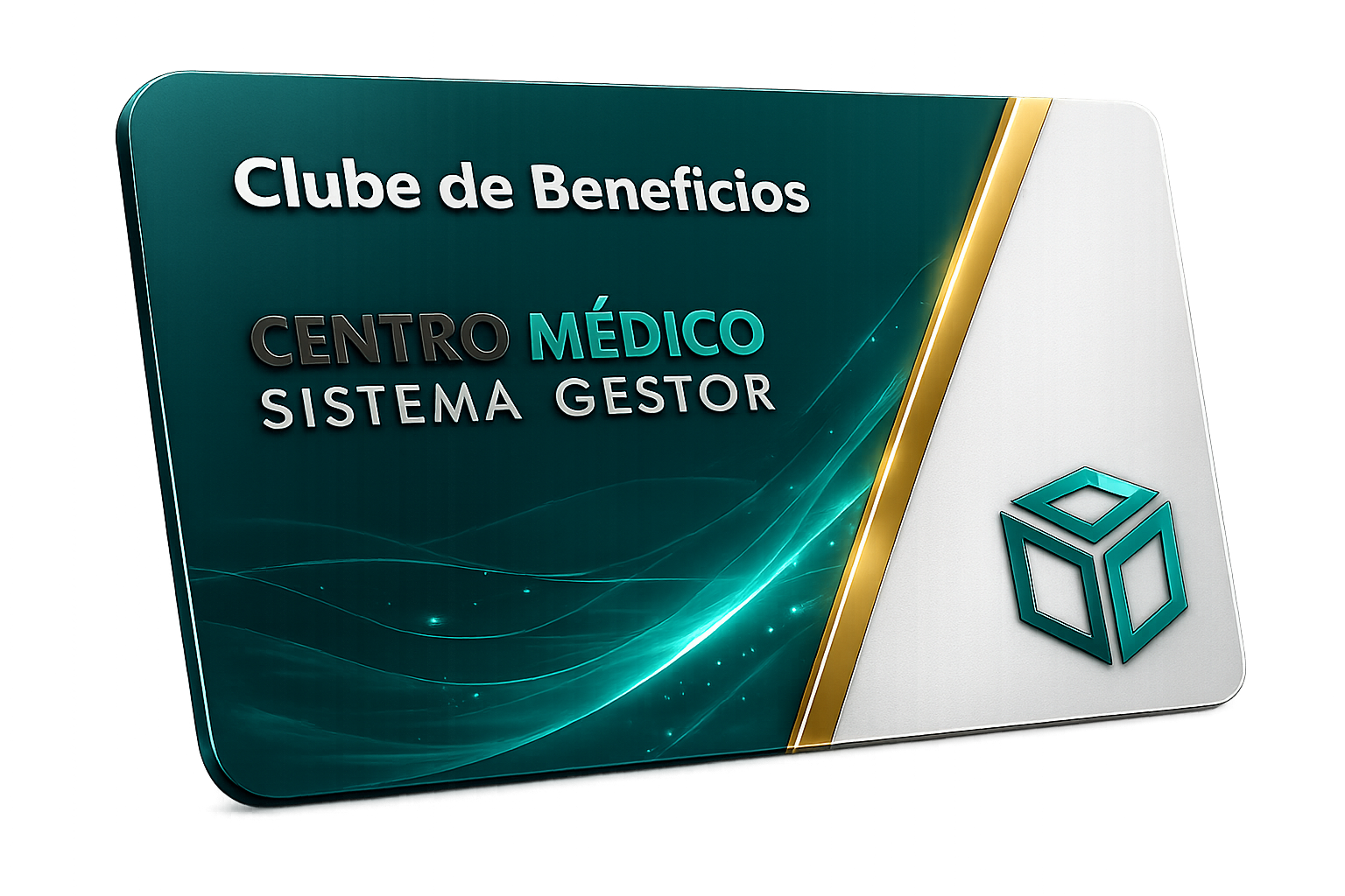 Carteirinha digital do Clube de Benefícios do Centro Médico.